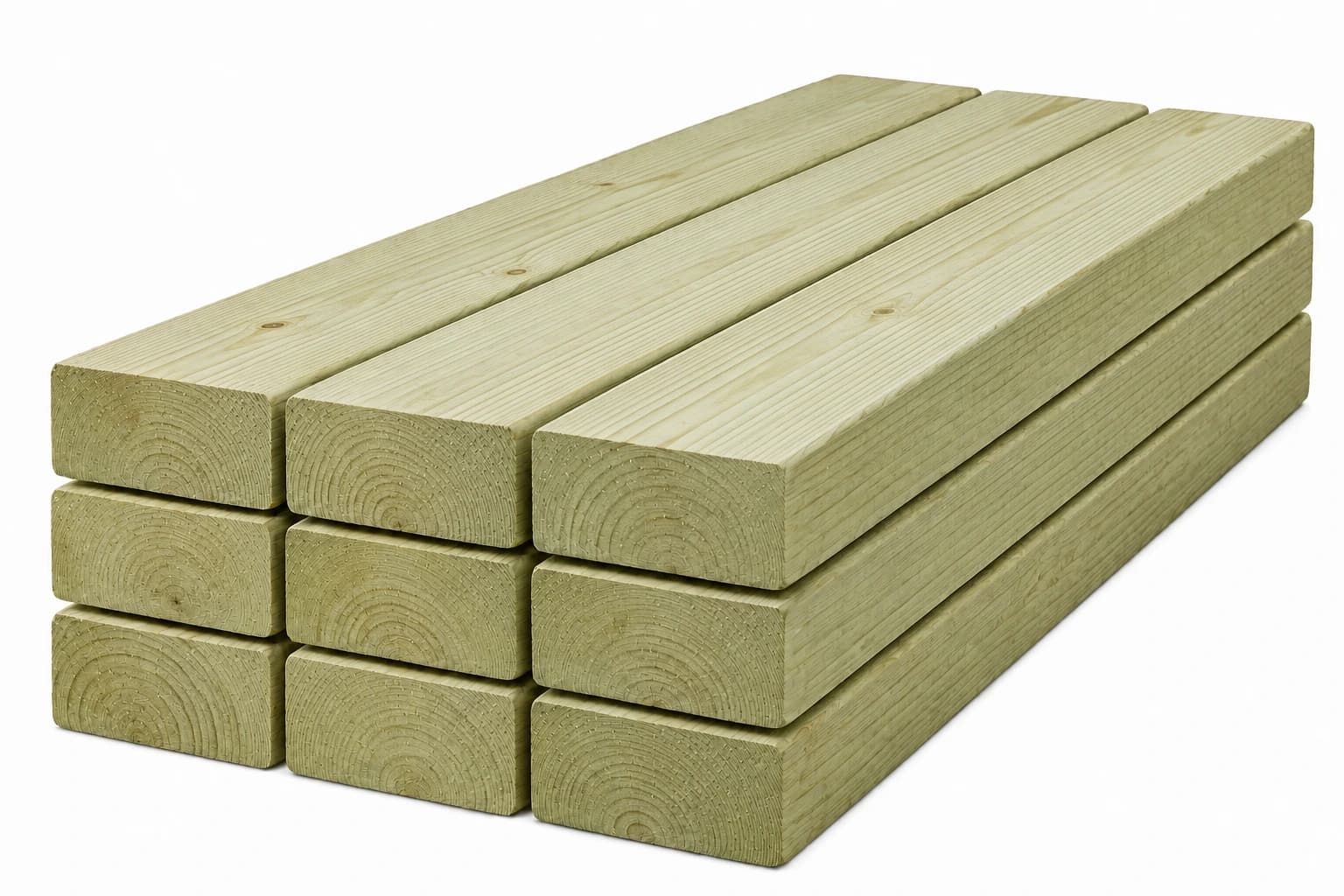 RezWood 2200 lumber bunks with varied natural grain and knots